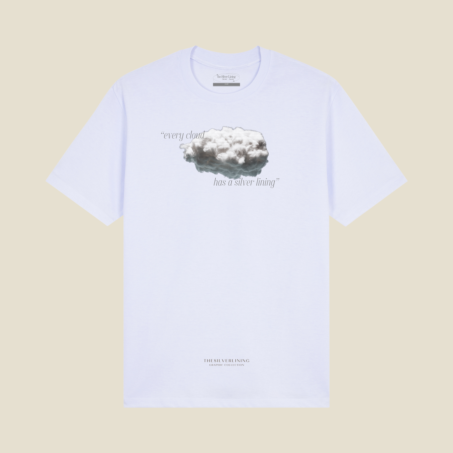 GRAPHIC COLLECTION. nuage. white.